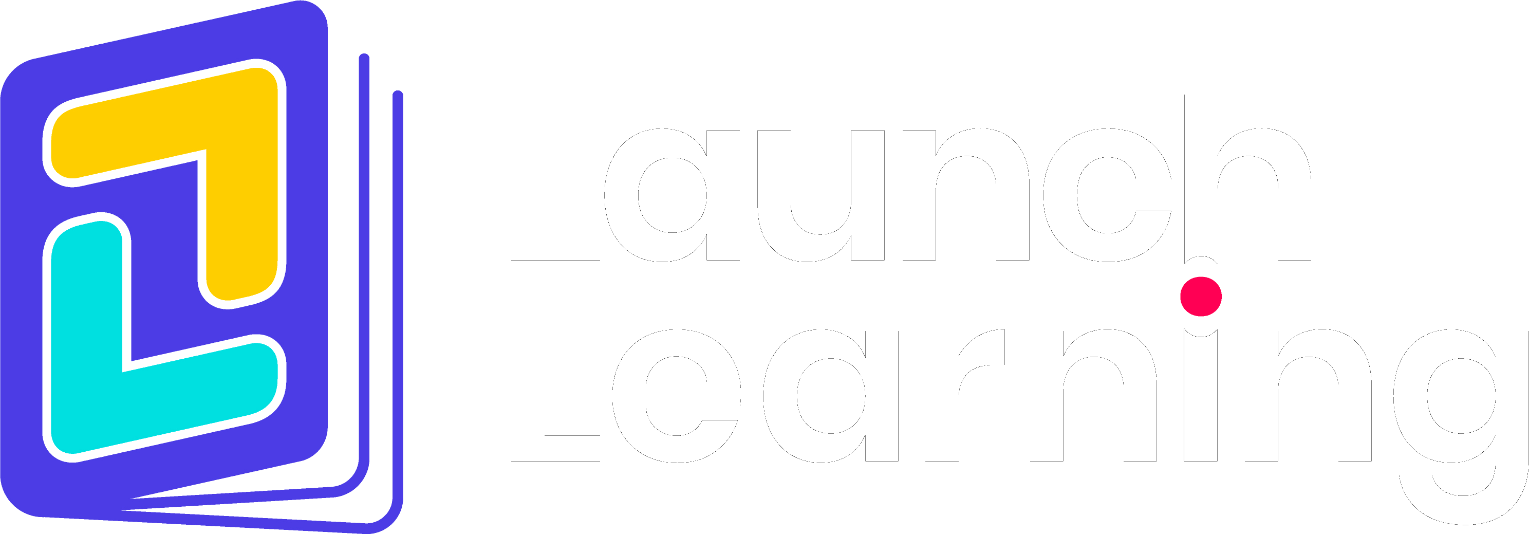 Launch Learning logo on black